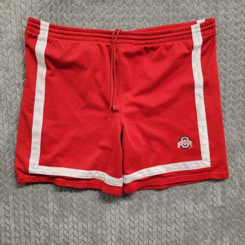 KA Knights Apparel NCAA Athletic‎ Gym Shorts Ohio State Buckeyes Size XL 40W Red